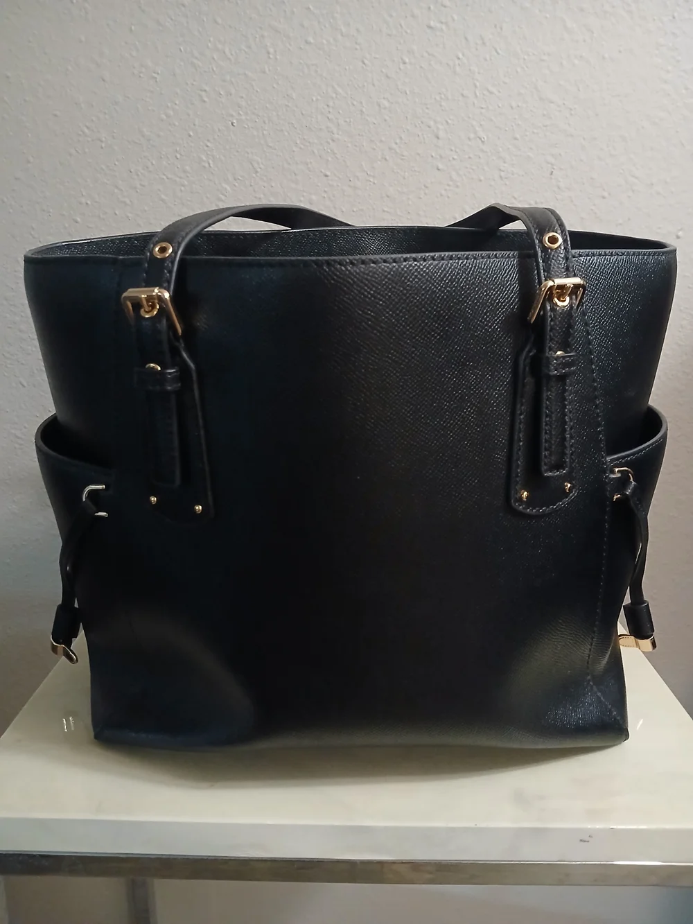 Michael Kors Black Saffiano Leather Tote